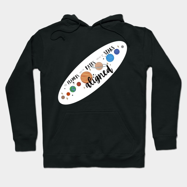 Mastermind solar system Hoodie by kymbohcreates